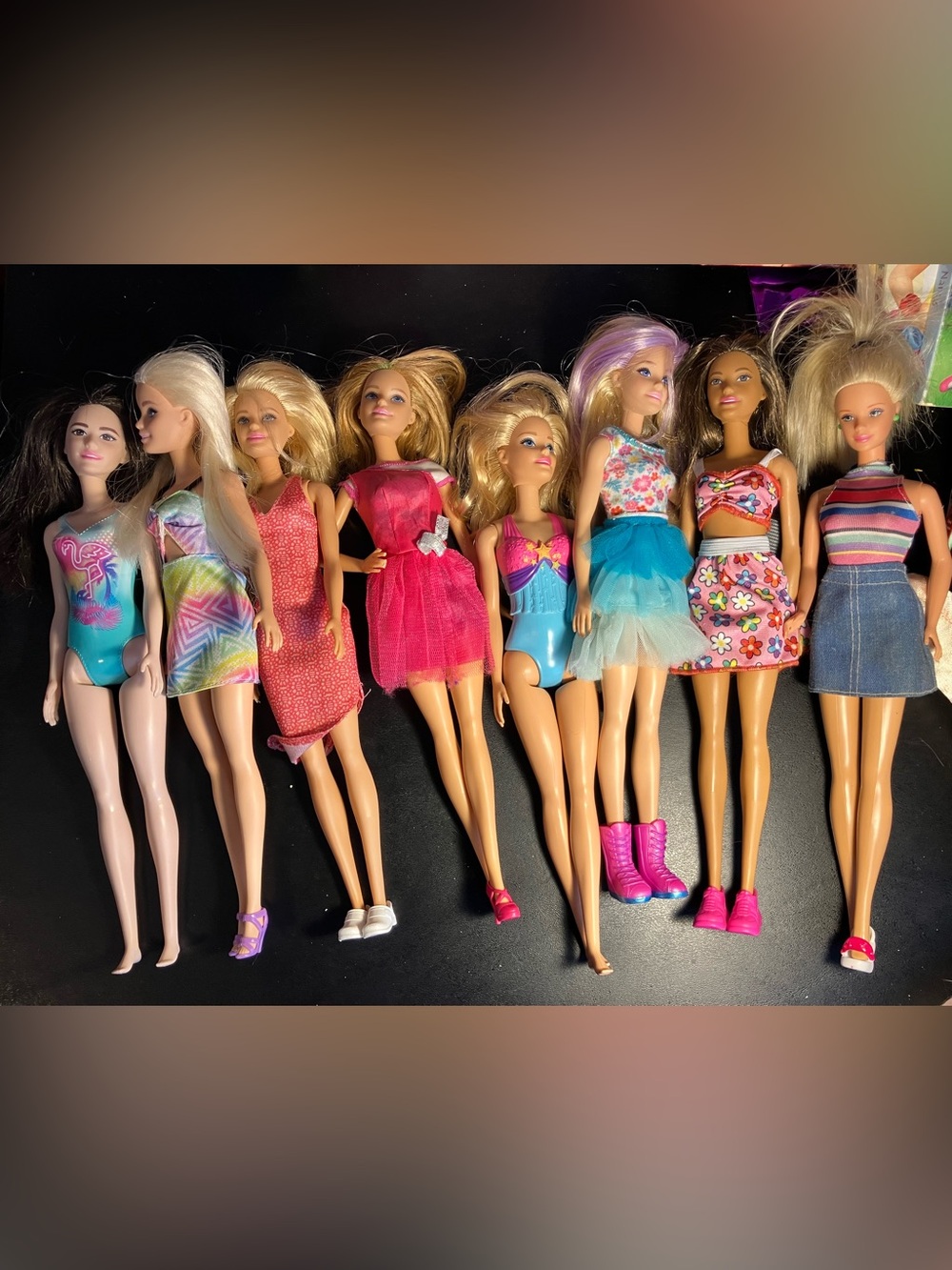 Barbie Dolls Lot/Dressed W/Shoes